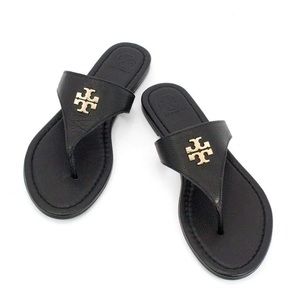 Tory Burch Jolie Flat Thong Slipper in Navy